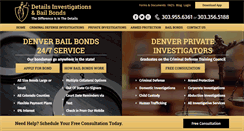 Desktop Screenshot of dibailbonds.com